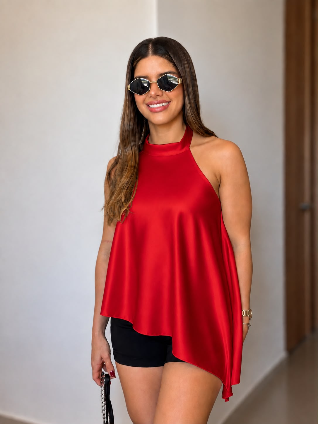 BLUSA DIAGONAL LYCRA